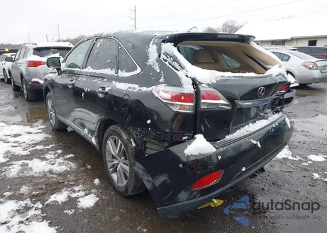 2015 Lexus Rx 450H z USA, uszkodzony, nr VIN 2T2ZB1BA5FC003788
